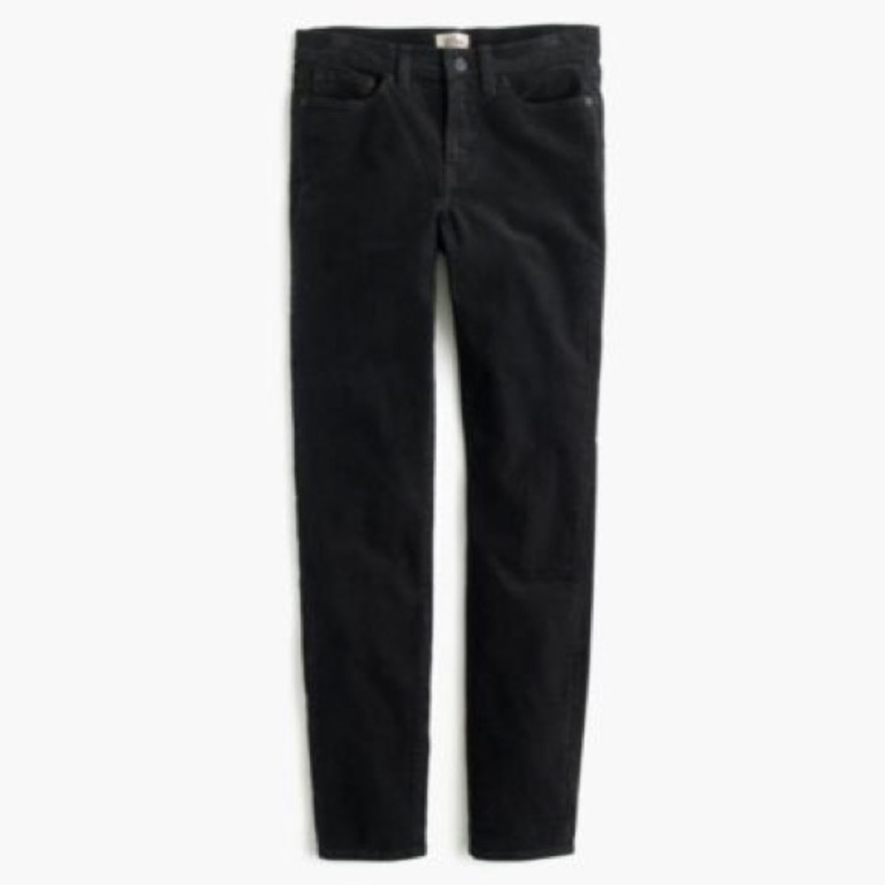 Black Skinny Corduroys - J. Crew Toothpick Corduroys